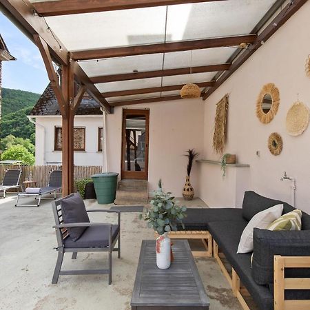 Haus Blaue Traube Mit Moselblick Appartement Ediger-Eller Buitenkant foto