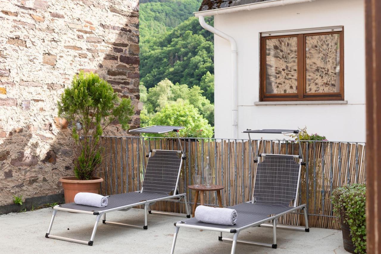 Haus Blaue Traube Mit Moselblick Appartement Ediger-Eller Buitenkant foto