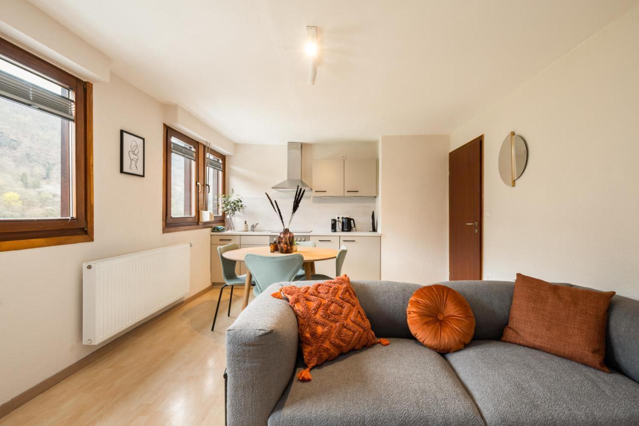 Haus Blaue Traube Mit Moselblick Appartement Ediger-Eller Buitenkant foto